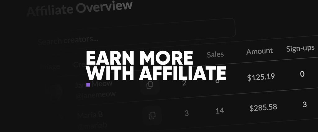 FansyMe Affiliate Program: Earn more with affiliate marketing
